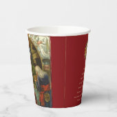 宗教的エピファニー三王イエスマリアヨセフ 紙コップ (左)