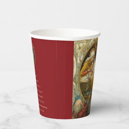 宗教的エピファニー三王イエスマリアヨセフ 紙コップ (右)