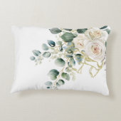 宗教的エレガントバラグリーンウォッシュクロス アクセントクッション (裏面)