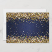 宗教的エンジェルクリスマスファミリーディナーパーティー 招待状 (裏面)