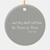 宗教的カウボーイチャーチウェスタンオーナメント セラミックオーナメント (裏面)