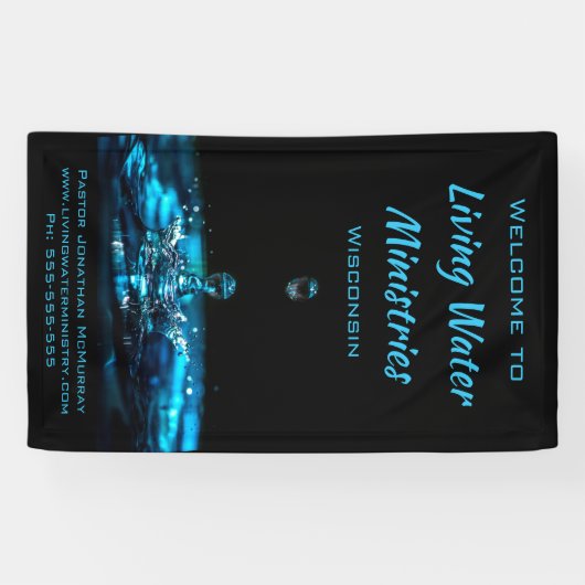 宗教的カスタム歓迎バナー 横断幕 (横)