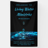 宗教的カスタム歓迎バナー 横断幕 (縦)