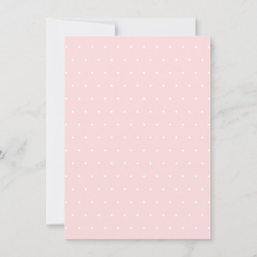 宗教的カトリックブライダルシャワーメリージョセフ 招待状 (裏面)