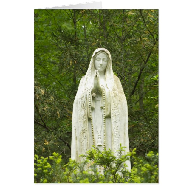 宗教的カードヴァージンメアリー (正面)