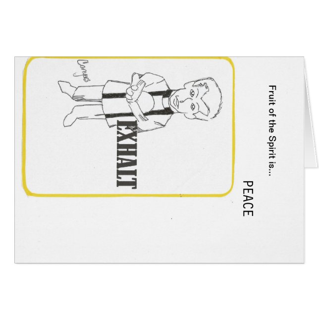 宗教的カード (正面横)