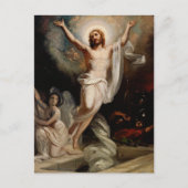 宗教的キリスト教イエス復活イースター シーズンポストカード (正面)