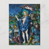 宗教的キリスト教カトリック復活祭の復活 シーズンポストカード (正面)