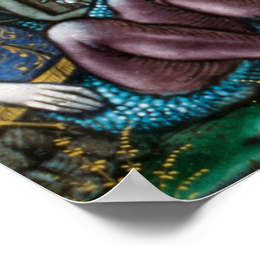 宗教的キリスト教カトリック復活祭の復活 ポスター (角)