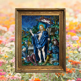 宗教的キリスト教カトリック復活祭の復活 ポスター