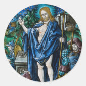 宗教的キリスト教カトリック復活祭の復活 ラウンドシール (正面)