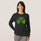 宗教的キリスト教カトリックSt patricks dayアイルランド Tシャツ (正面フル)