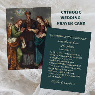 宗教的キリスト教カト結婚リックの祈りの言葉聖 ノートカード