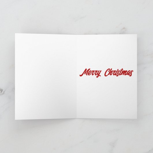 宗教的キリスト教ヴィンテージ天使メリークリスマス カード (内部)