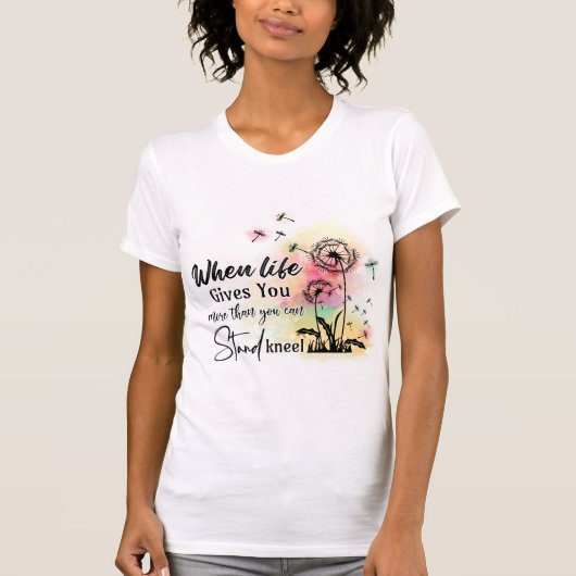 宗教的キリスト教信仰 Tシャツ (正面)