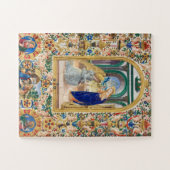 宗教的キリスト教出生ヴィンテージクリスマス ジグソーパズル (横)