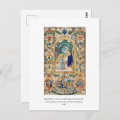 宗教的キリスト教出生ヴィンテージクリスマス ポストカード (正面/裏面)