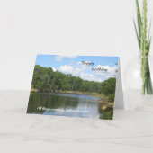 宗教的キリスト教誕生日グリーティングカード カード (正面)