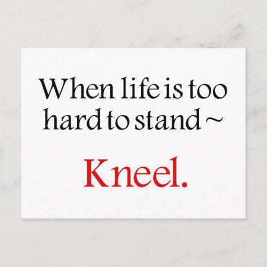 宗教的ギフト ポストカード (正面)