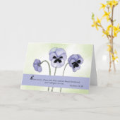 宗教的クリスチャン勇気付けられる聖なる書物、 経典パープル カード (黄色い花)