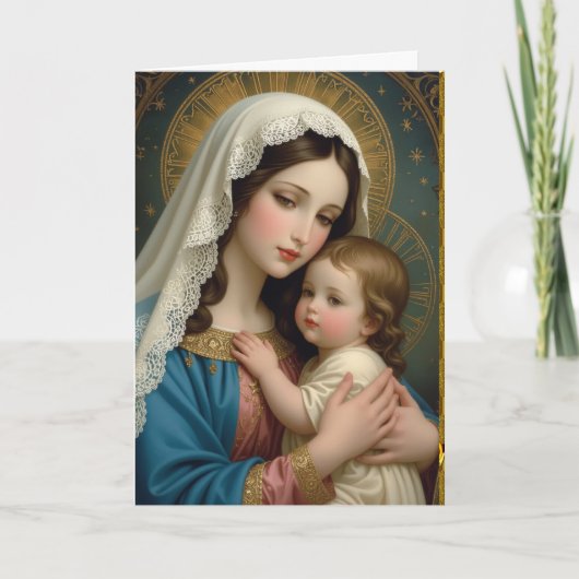 宗教的クリスマスカード シーズンカード (正面)