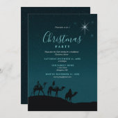 宗教的クリスマスパーティー 招待状 (正面/裏面)