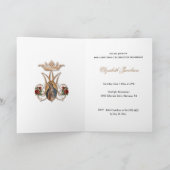 宗教的グアダルーペヴァージンメアリーレッドローゼス カード (内部)