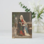 宗教的サンアン賛美ヴァージンマリーヴィンテージ ポストカード (スタンド正面)