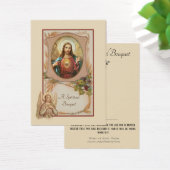 宗教的スピリチュアルブーケ祈りの言葉ホーリーカード (デスク)