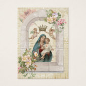 宗教的スピリチュアルブーケ祈りの言葉ホーリーカード (正面)