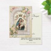 宗教的スピリチュアルブーケ祈りの言葉ホーリーカード (デスク)