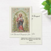 宗教的スピリチュアルブーケ祈りの言葉ホーリーカード (デスク)