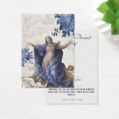 宗教的スピリチュアルブーケ祈りの言葉ホーリーカード (デスク)