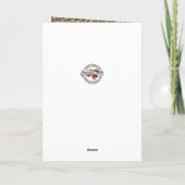 宗教的セントヘレンヘレナ祈りの言葉ヴィンテージ カード (裏面)