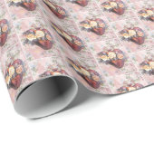 宗教的ハートヴァージンメアリーエレガント ラッピングペーパー (ロールコーナー)