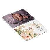 宗教的バプテスマ《キリスト教》洗礼式や命名式フォトピンクローズ マグネット (右側)