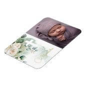 宗教的バプテスマ《キリスト教》洗礼式や命名式写真バラクロス マグネット (左側)