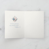 宗教的フローラヴァージンメアリー聖なる書物、 経典祈りの言葉 シーズンカード (内部)