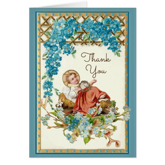 宗教的ベビーイエスヴィンテージ聖なる書物、 経典 (正面)