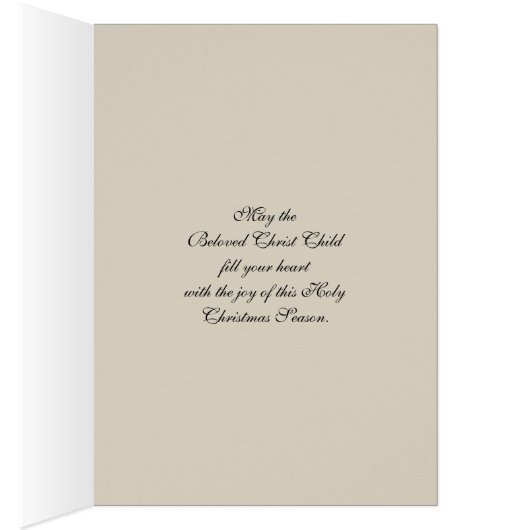 宗教的ベビーイエズエンジェル聖なる書物、 経典ヴィンテージ (内側 (右))