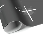 宗教的ミュージシャンばちクロスドラマー ラッピングペーパー (ロールコーナー)