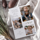 宗教的モダンなクリスマスの緑の数々の写真 シーズンカード