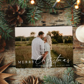 宗教的モダンなクリスマススター シーズンカード