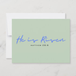 宗教的モダン復活祭カード ポストカード