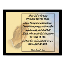 宗教的ユーモア – おもしろい祈りの言葉