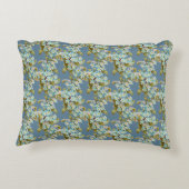 宗教的ヴァージンメアリーハートフローラクロス アクセントクッション (裏面)