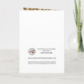 宗教的ヴァージンメアリー山カルメルイエス祈りの言葉 カード (裏面)