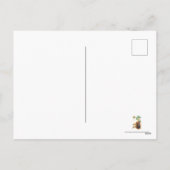 宗教的ヴィンテージクリスマスノスタルジック シーズンポストカード (裏面)