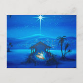 宗教的出生のクリスマスハガキ シーズンポストカード (正面)