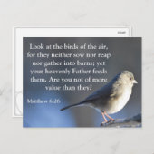 宗教的勇気付けられるはがき ポストカード (正面/裏面)